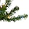 6.5ft. Pre-Lit Canadian Pine Slim Artificial Christmas Wall Tree, Multicolor Lights